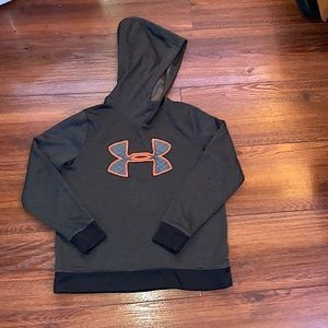 under armor hoodie, youth large